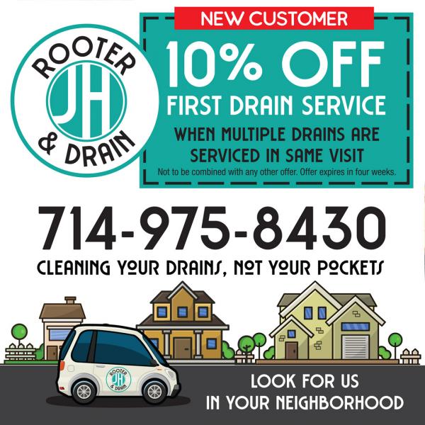 Client:  JH Rooter & Drain
Project:  Special Offer