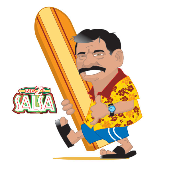 Big Z Salsa Vector Art
