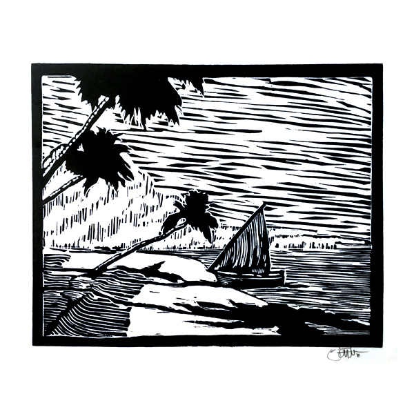 Original Lino Cut Artwork