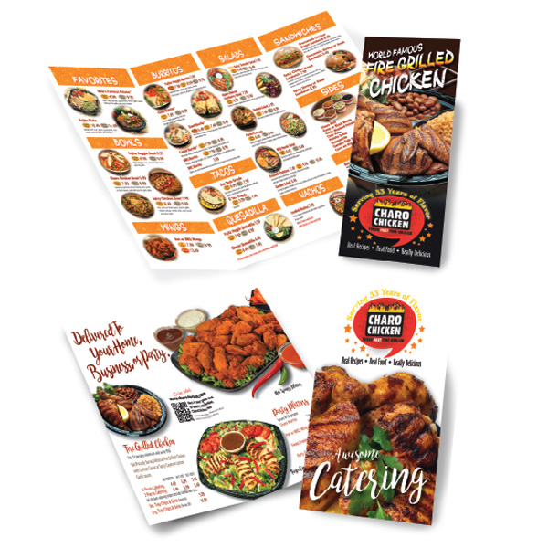 Client:  Charo Chicken Inc.Project:  To Go Menu