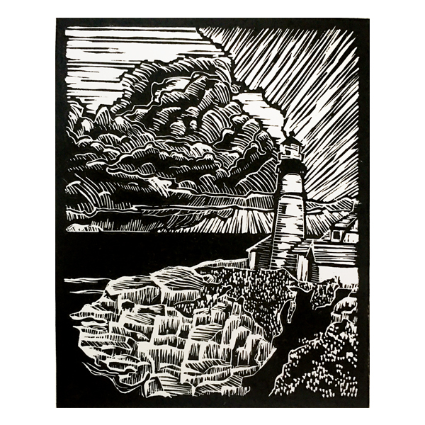 Original Lino Cut Artwork