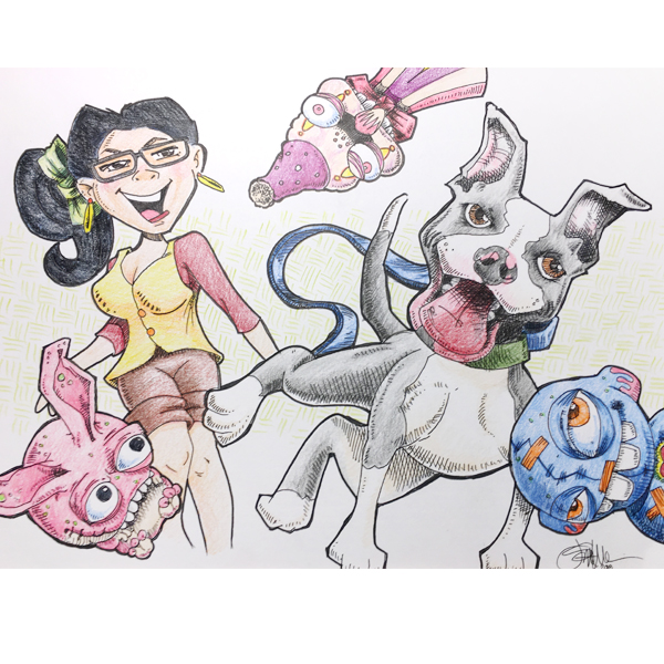 Original Cartoon Artwork
