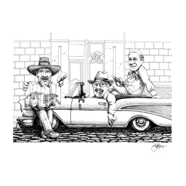 Original Pen & Ink Artwork
