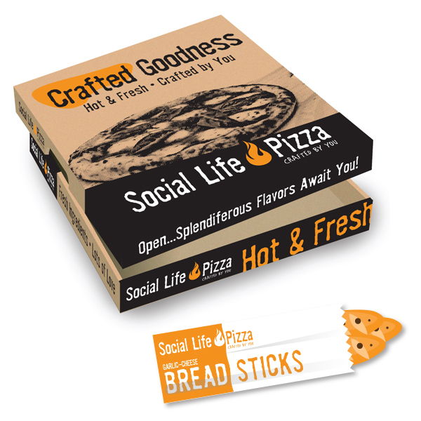 Client: Social Life Pizza Box Design