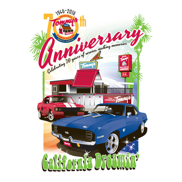 Original Tommy's Promotional T-Shirt Vector Art