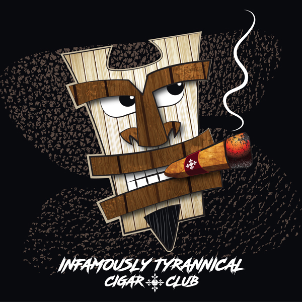 Cigar Club T-Shirt Vector Art