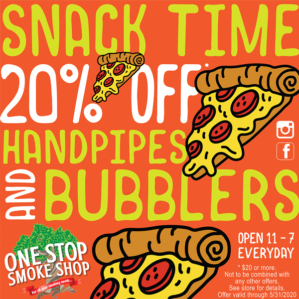 Client:  One Stop Smoke Shop
Project:  Monthly Sale Social Media Ads