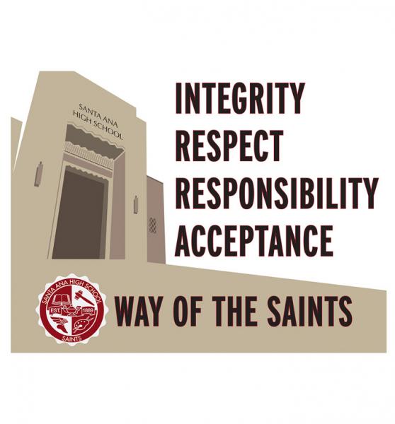 Santa Ana High School banner